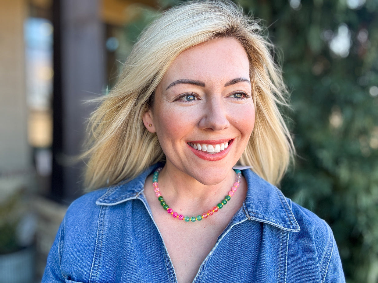 Grace Colorful Stone Necklace