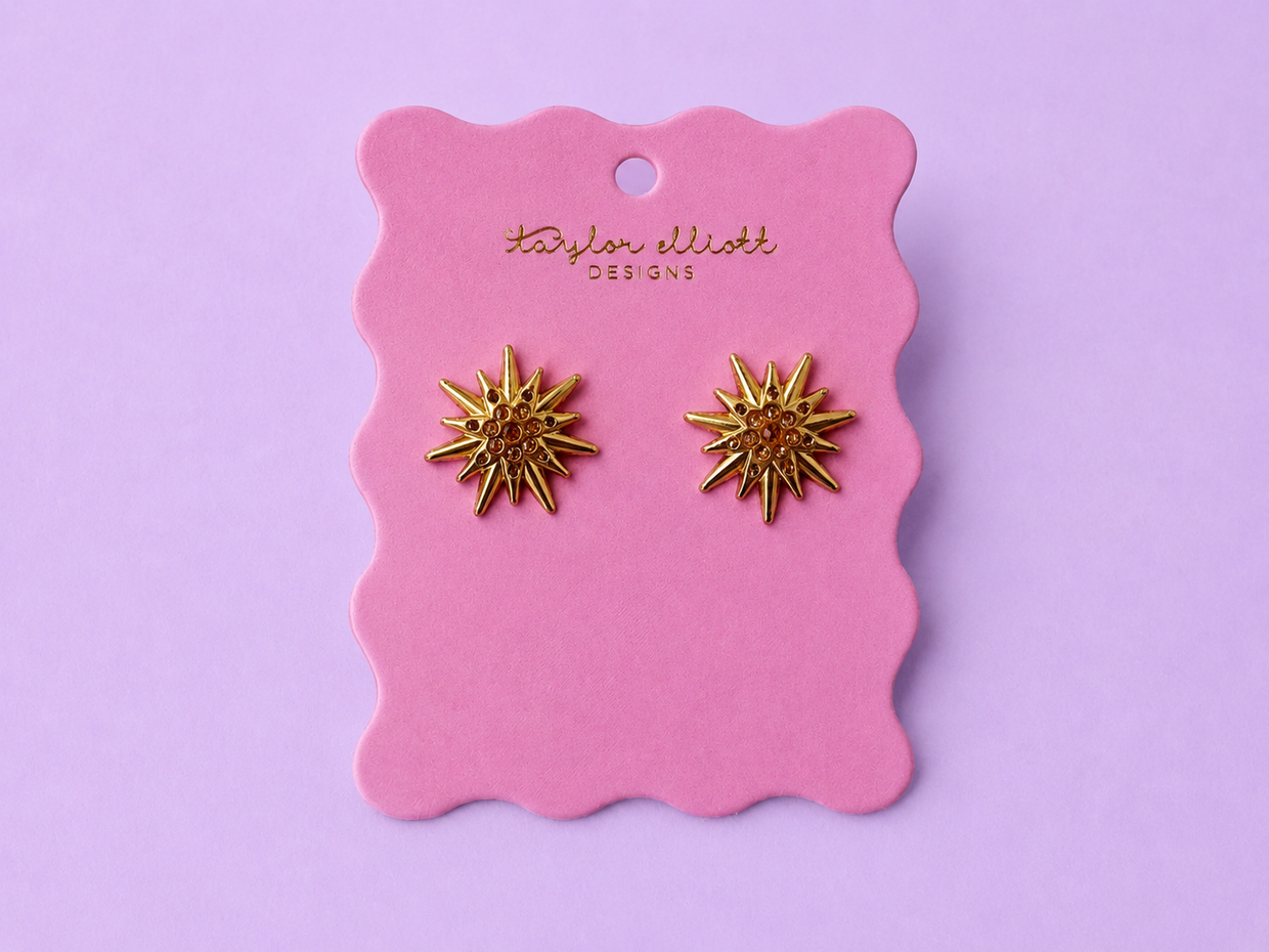 Bianca Starburst Earrings - 2 Colors