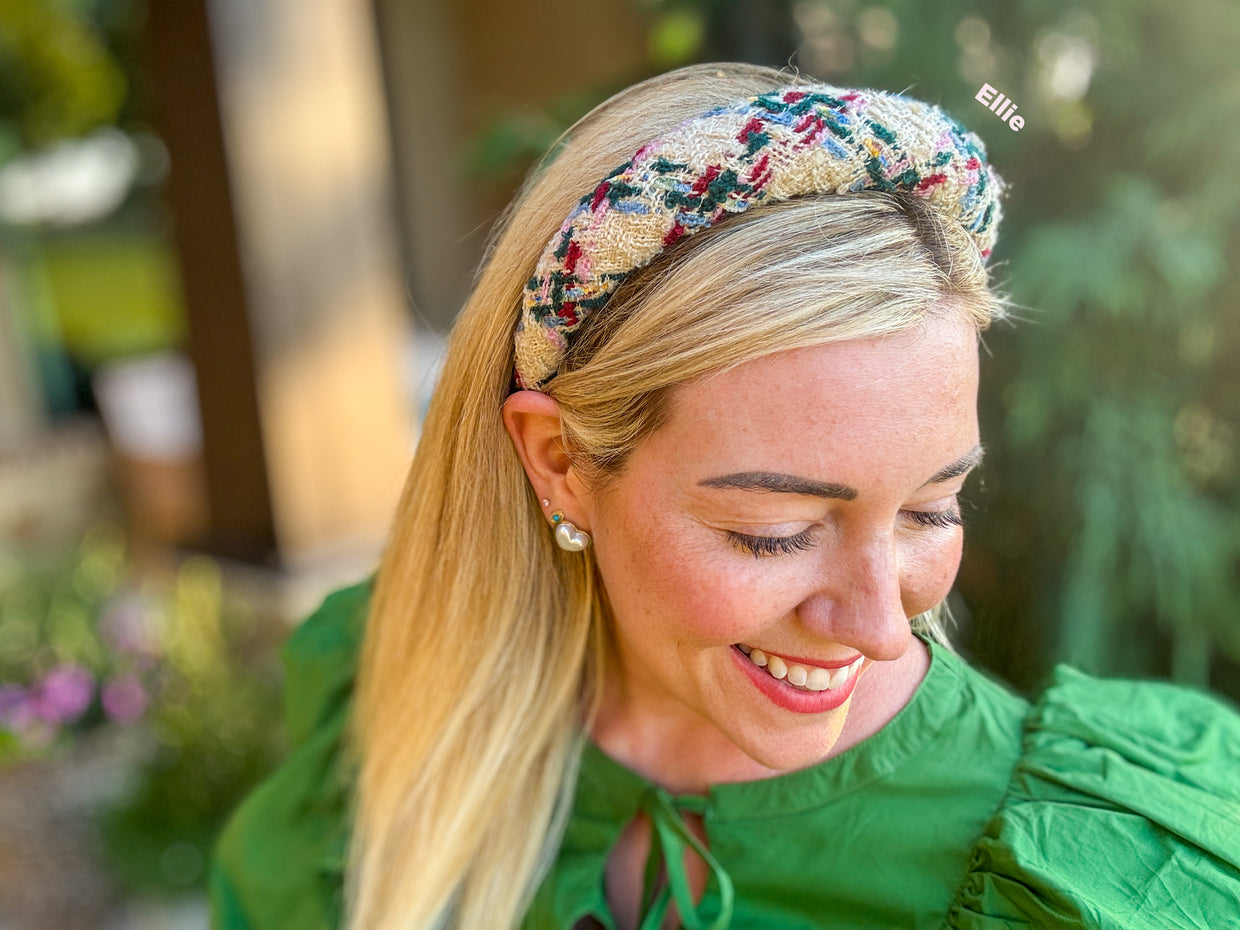 Tweed Headbands (12 Colors)