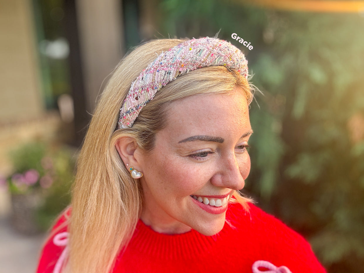 Tweed Headbands (12 Colors)
