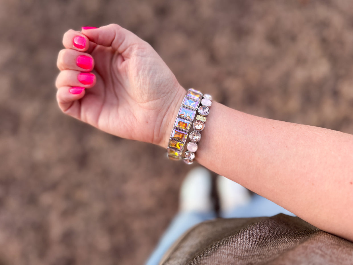 Wren Silver Circles Bracelet