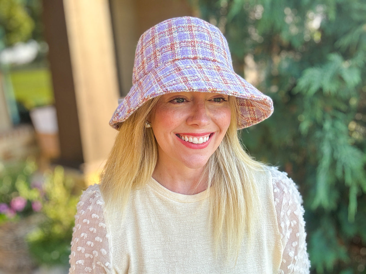 Tweed Bucket Hats (3 Colors)