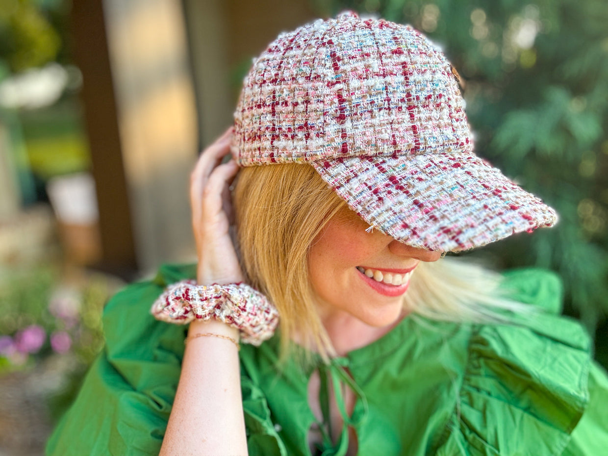 Tweed Scrunchies (12 Colors)