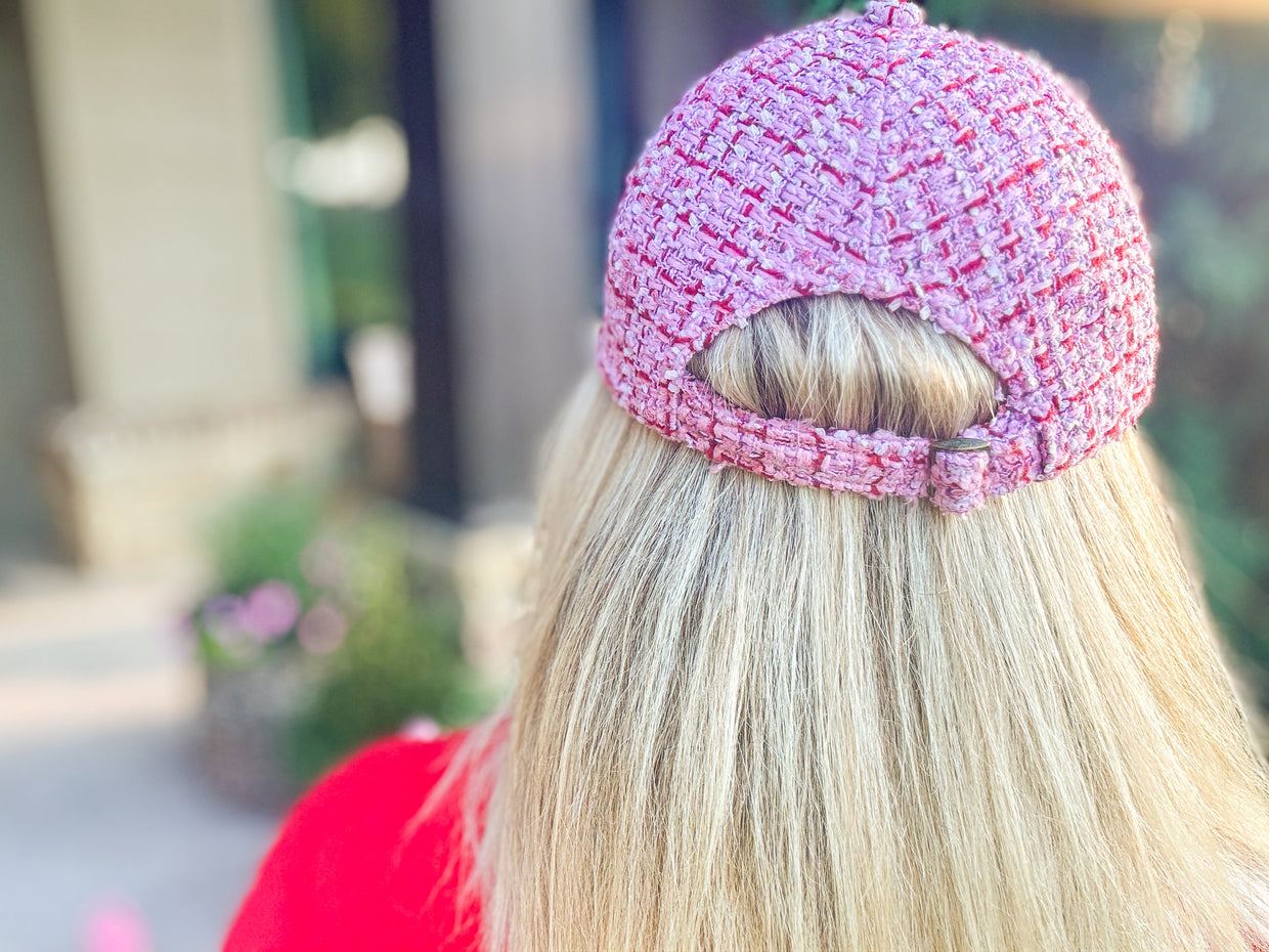 Tweed Baseball Hats (8 Colors)