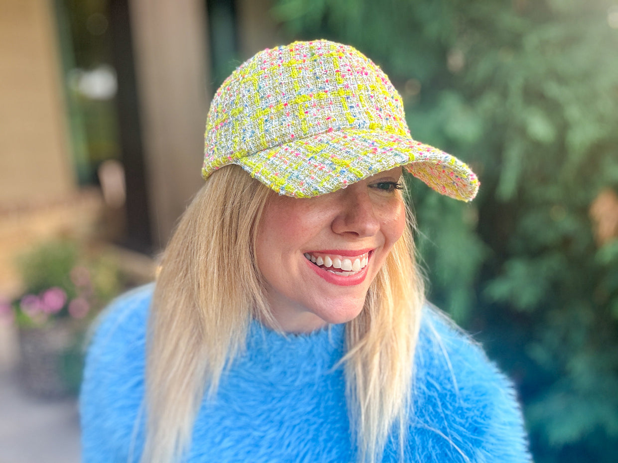 Tweed Baseball Hats (8 Colors)