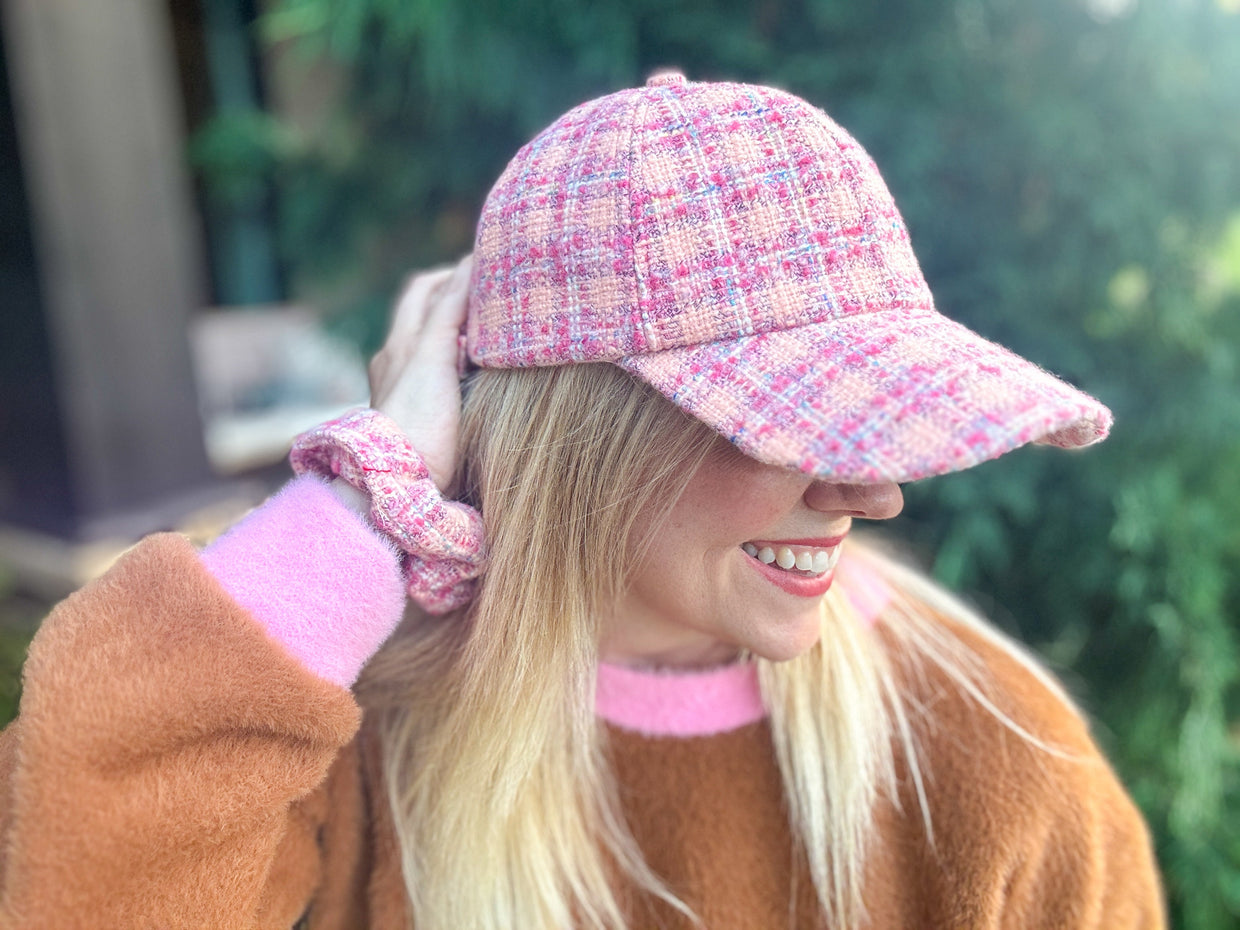 Tweed Scrunchies (12 Colors)