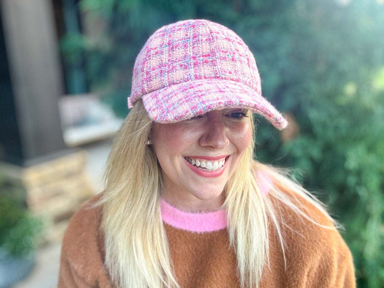 Tweed Baseball Hats (8 Colors)