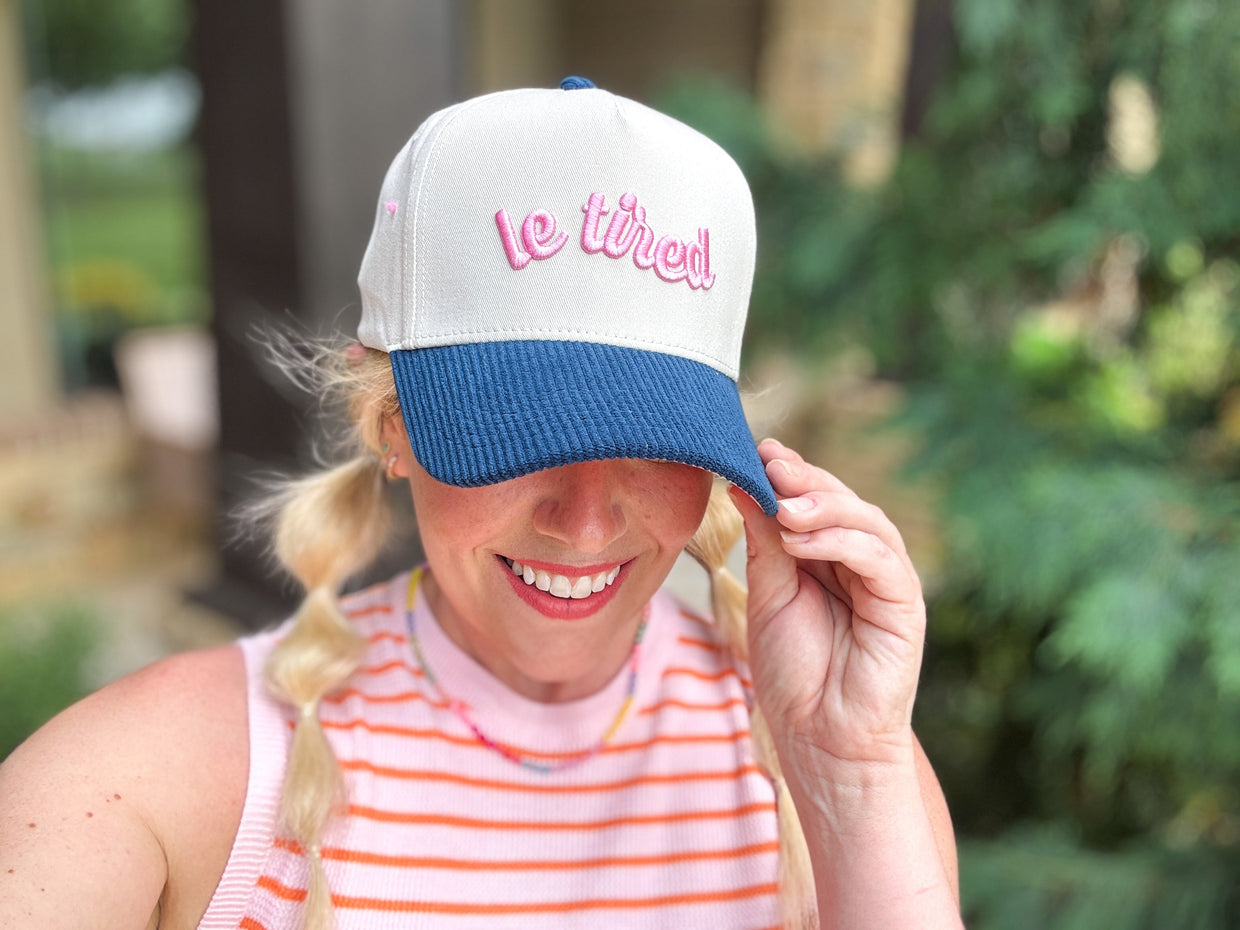 Le Tired Baseball Hat