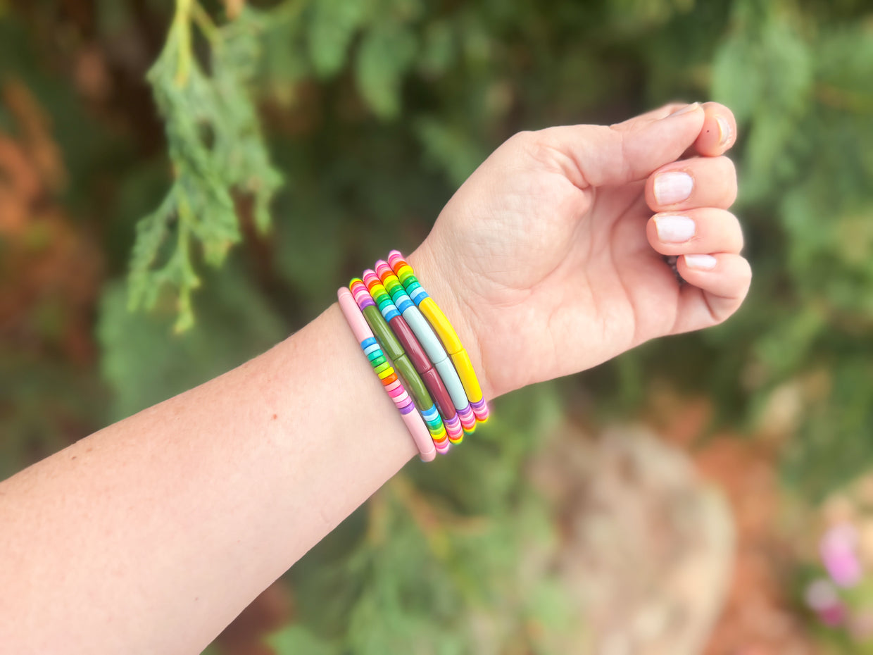 Karley Stripes Bracelet Set
