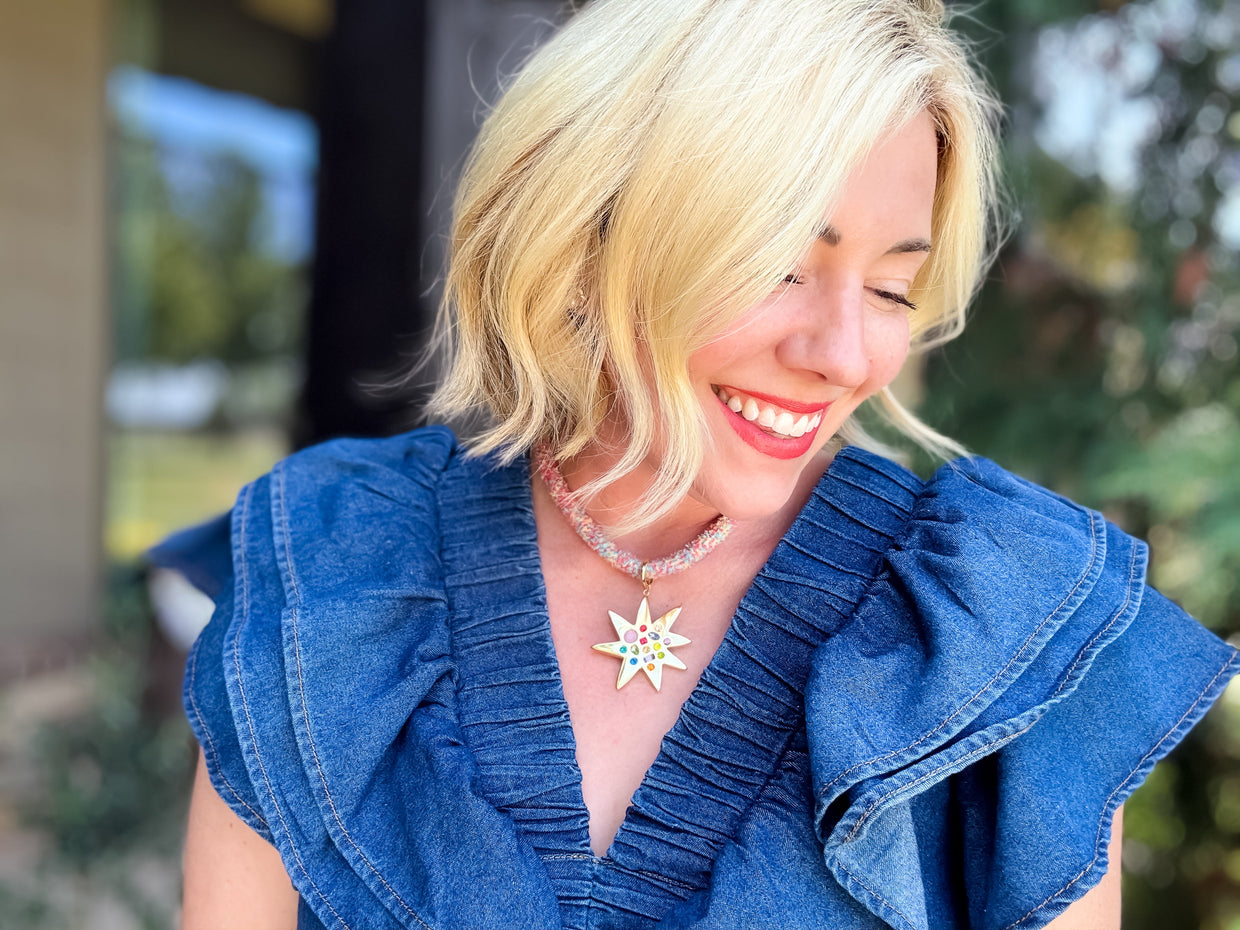 Blakely Starburst Necklace
