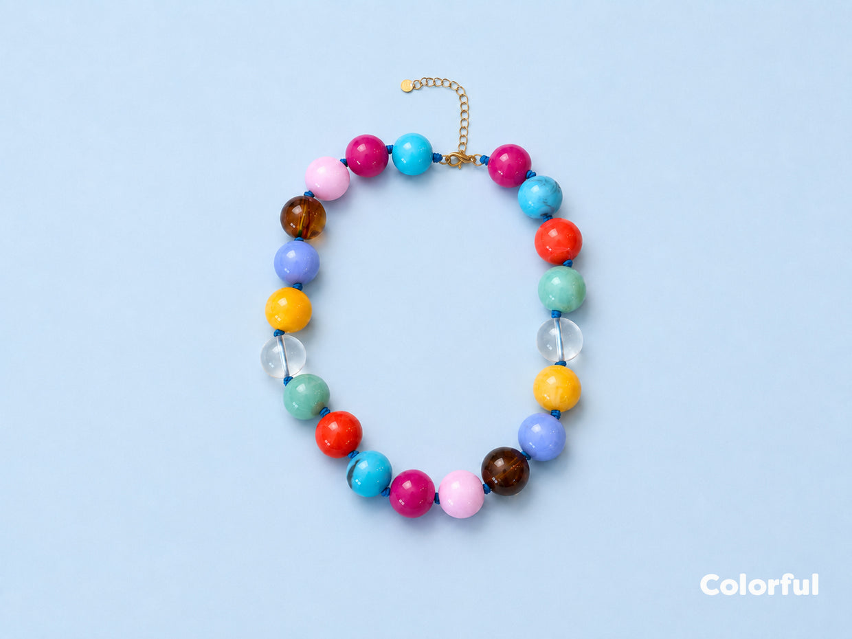 Judy Beaded Necklaces - 5 Colors