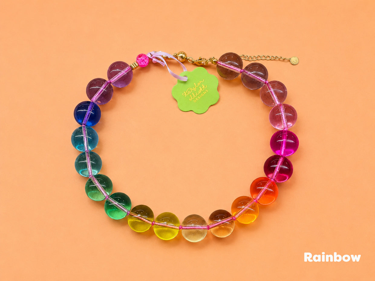 Judy Beaded Necklaces - 5 Colors