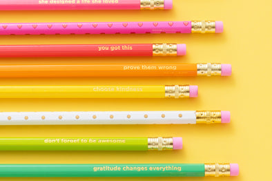 Motivational Pencil Set