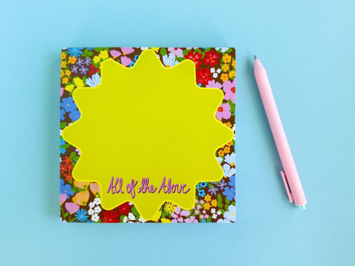 Chloe Floral Notepad