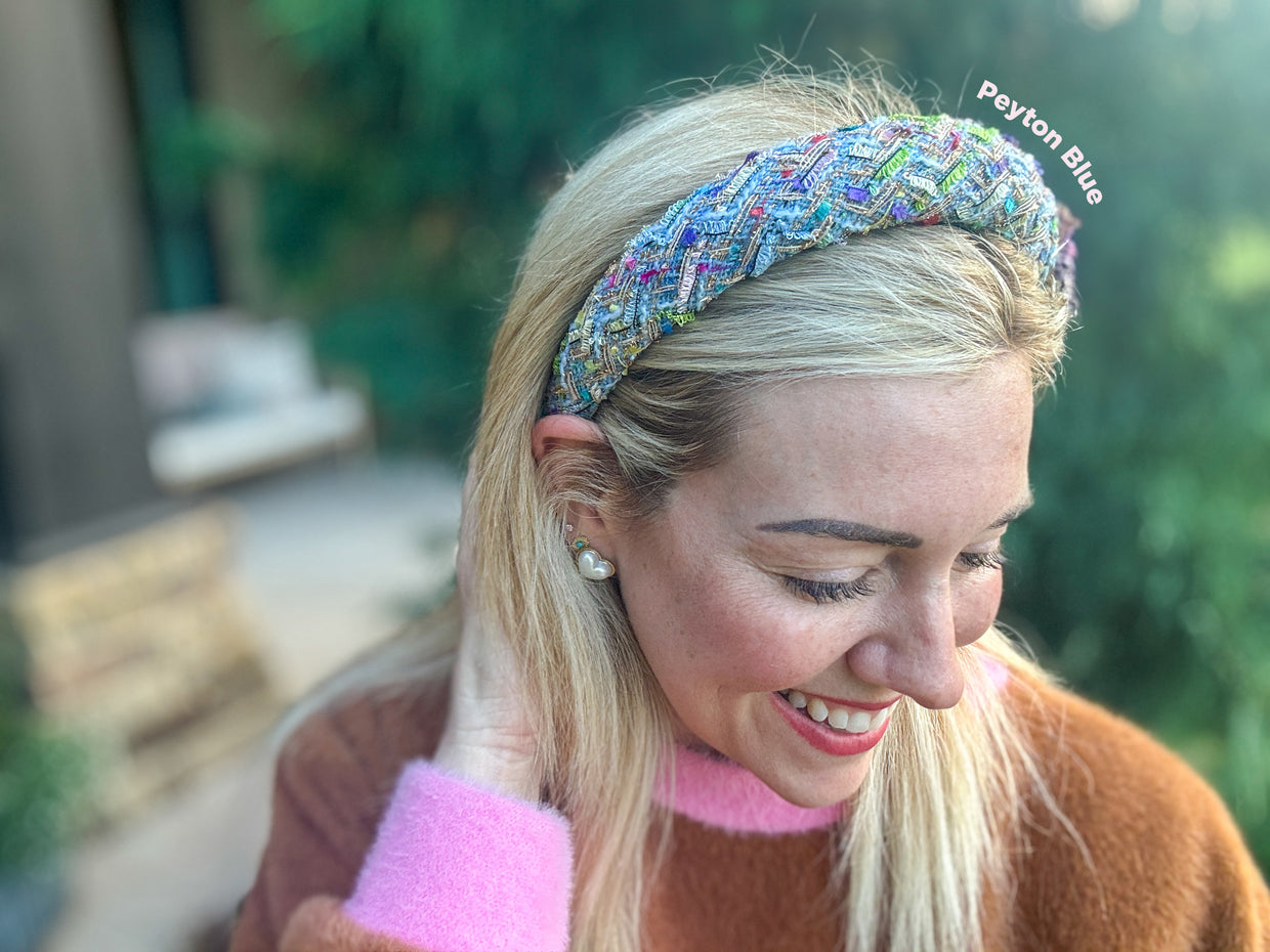 Tweed Headbands (12 Colors)