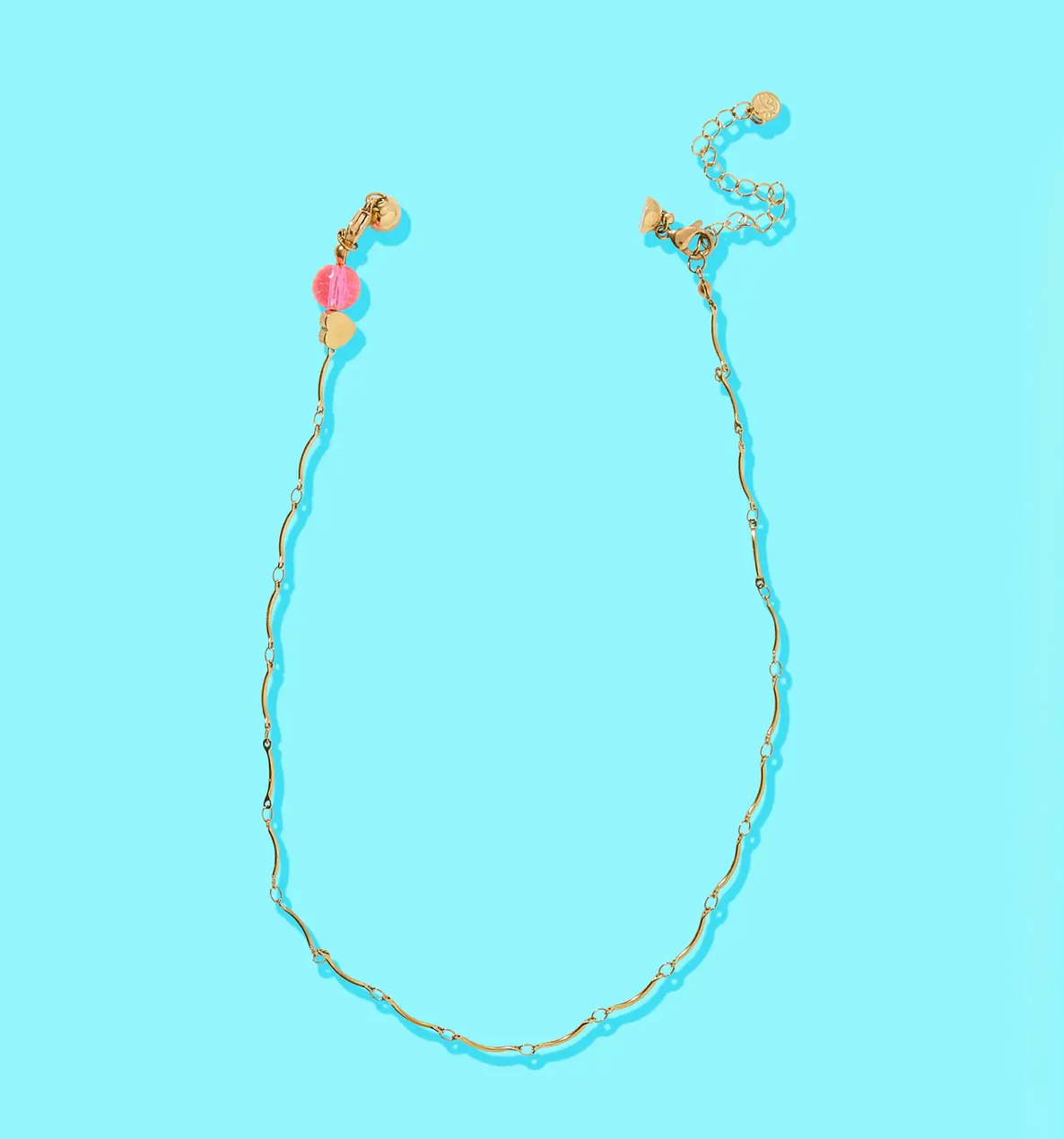 Faye Wavy Gold Necklace