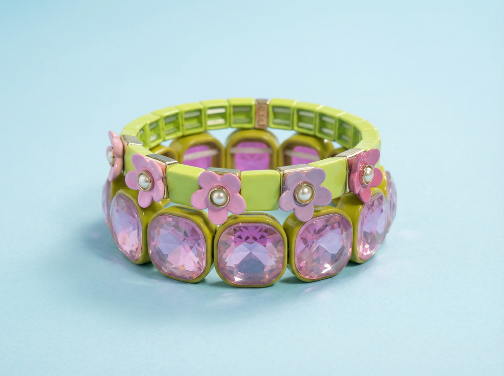Poppy Green Bracelet