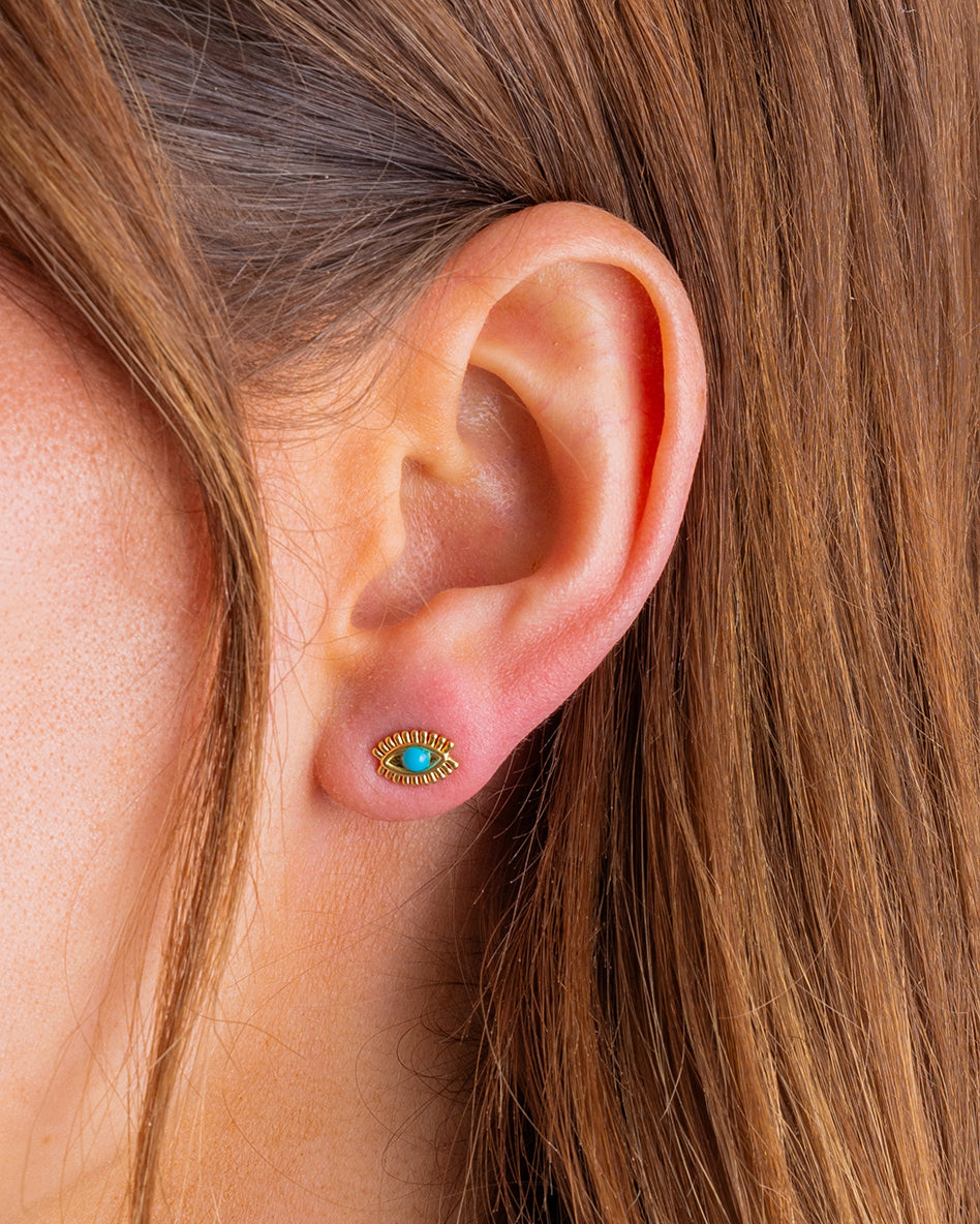 Isla Turquoise Stud