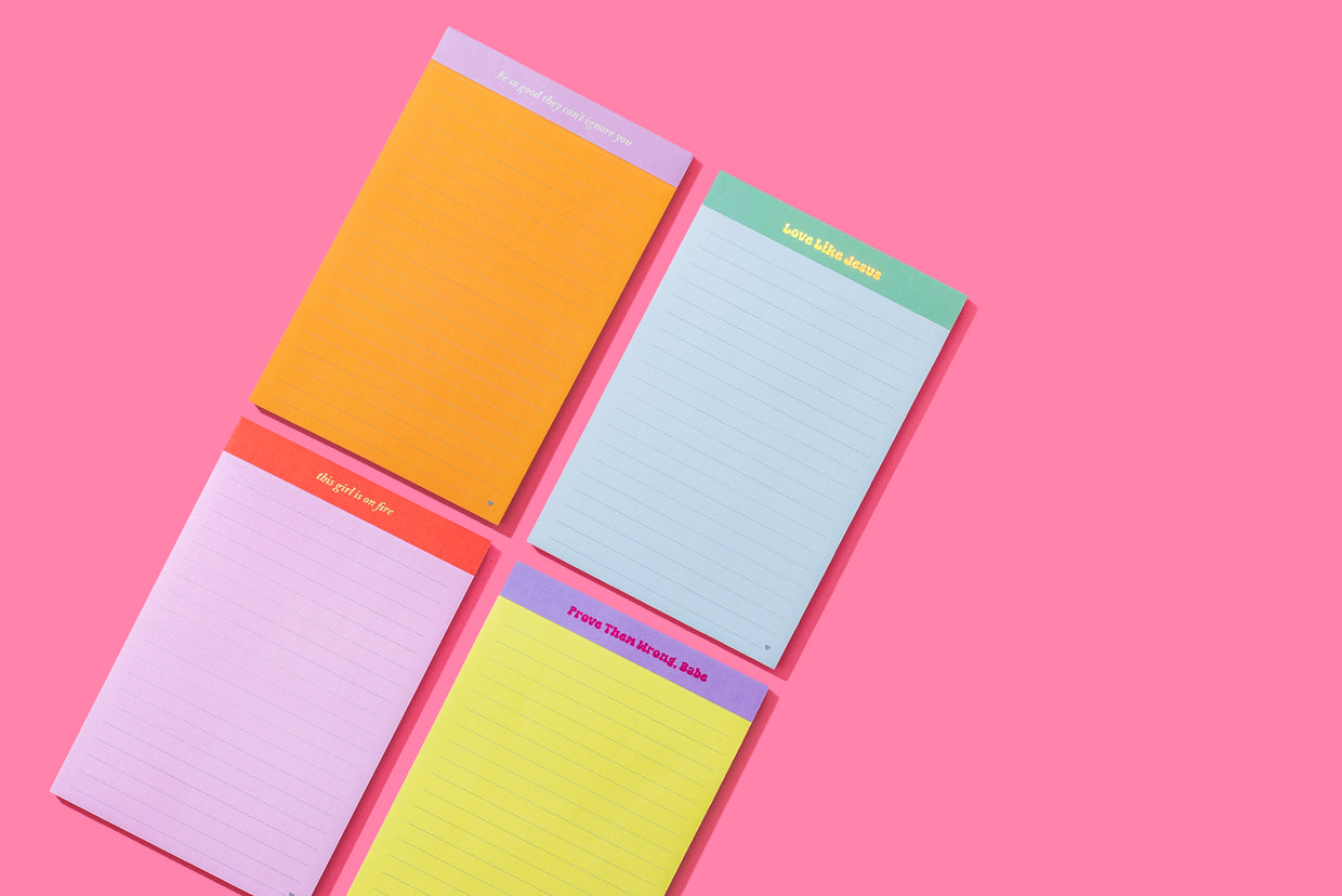 This Girl Is On Fire List Pad