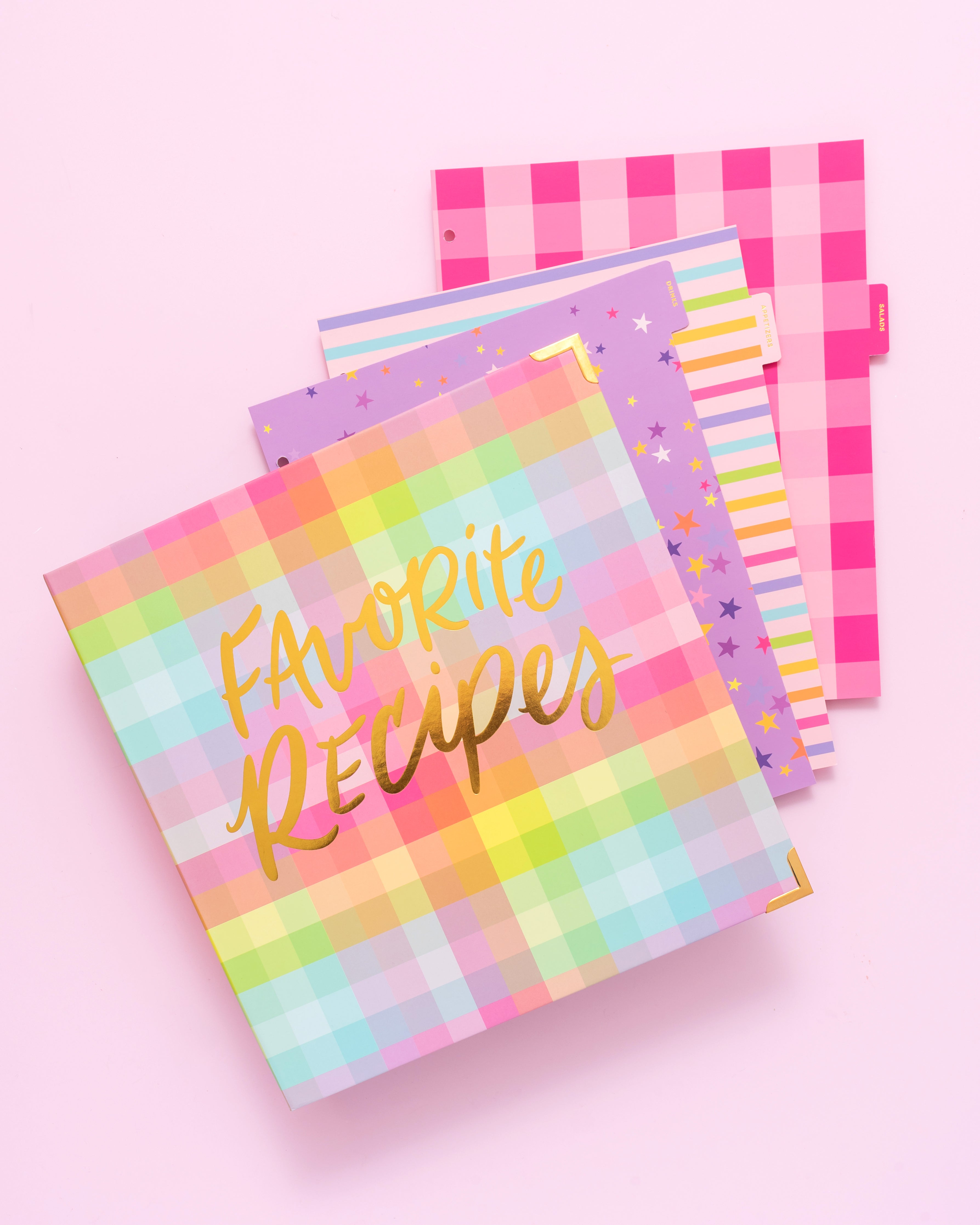 Recipe Binder Gift Ideas Cookbook Housewarming Gift