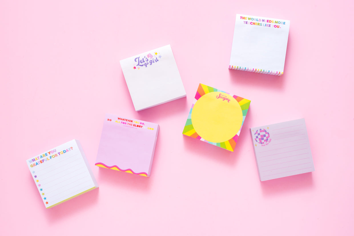 Best Teacher Ever Sticky Reminder Pad