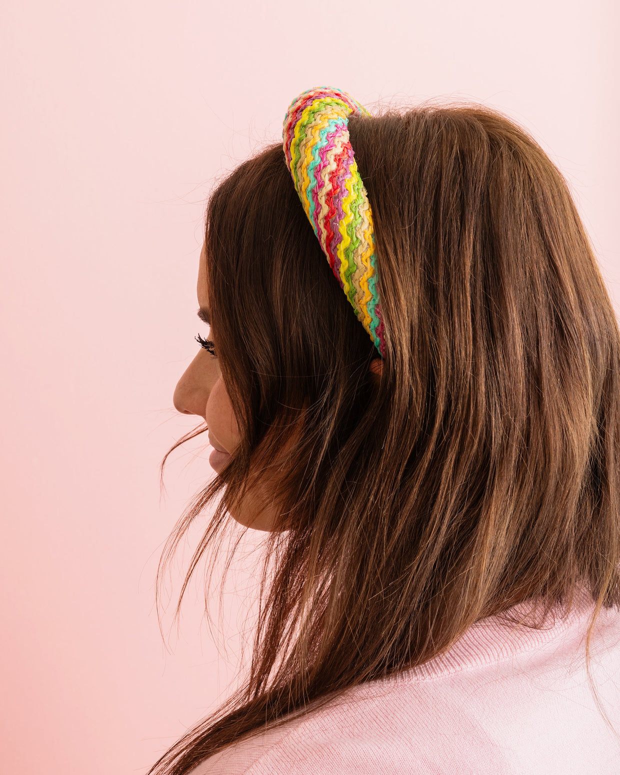 Ava Colorful Rattan Headband