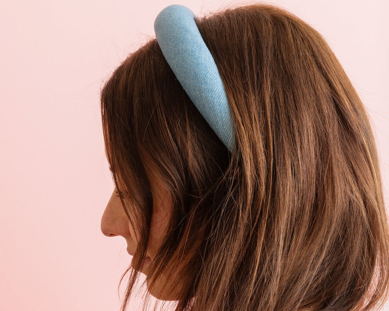 Maris Lt Wash Denim Headband