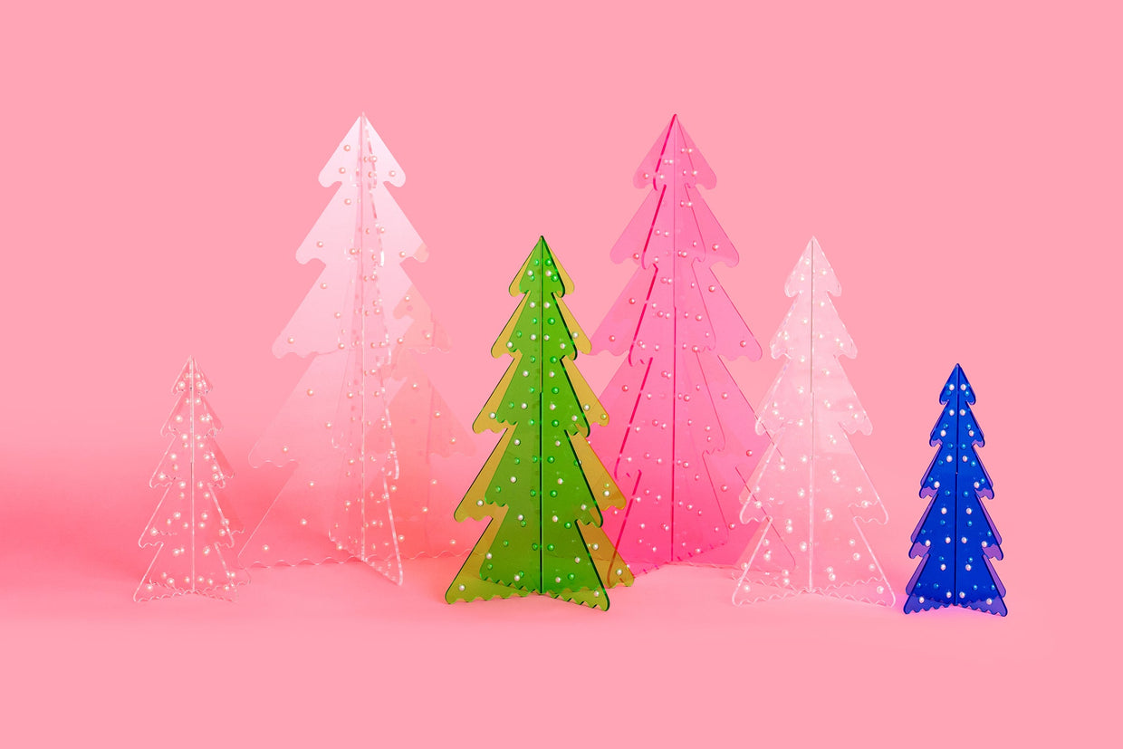 Acrylic Trees with Pearls