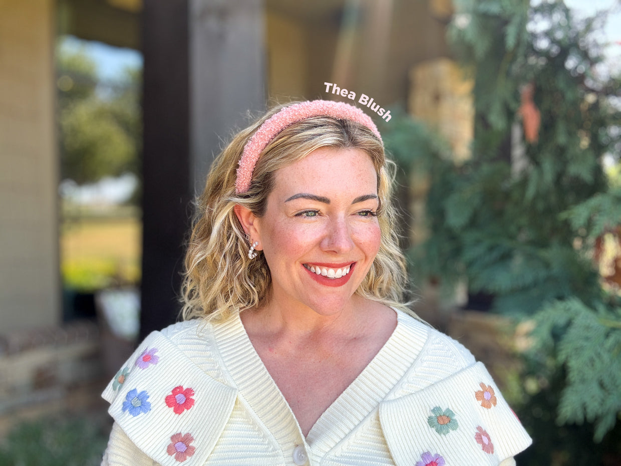 Tweed Headbands Thin (5 Colors)