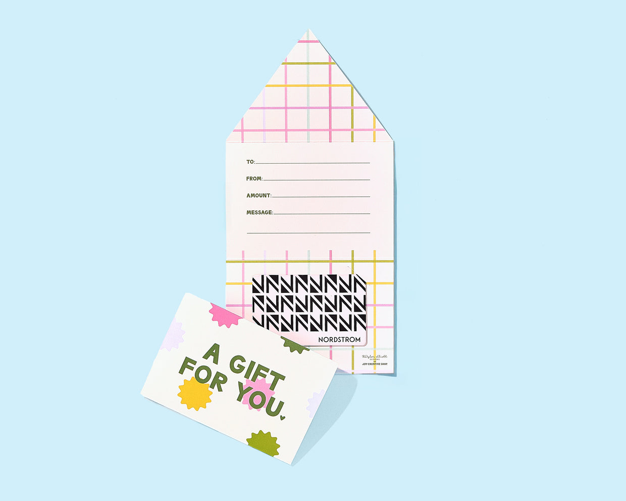 TED x Joy Creative Gift Card Holders