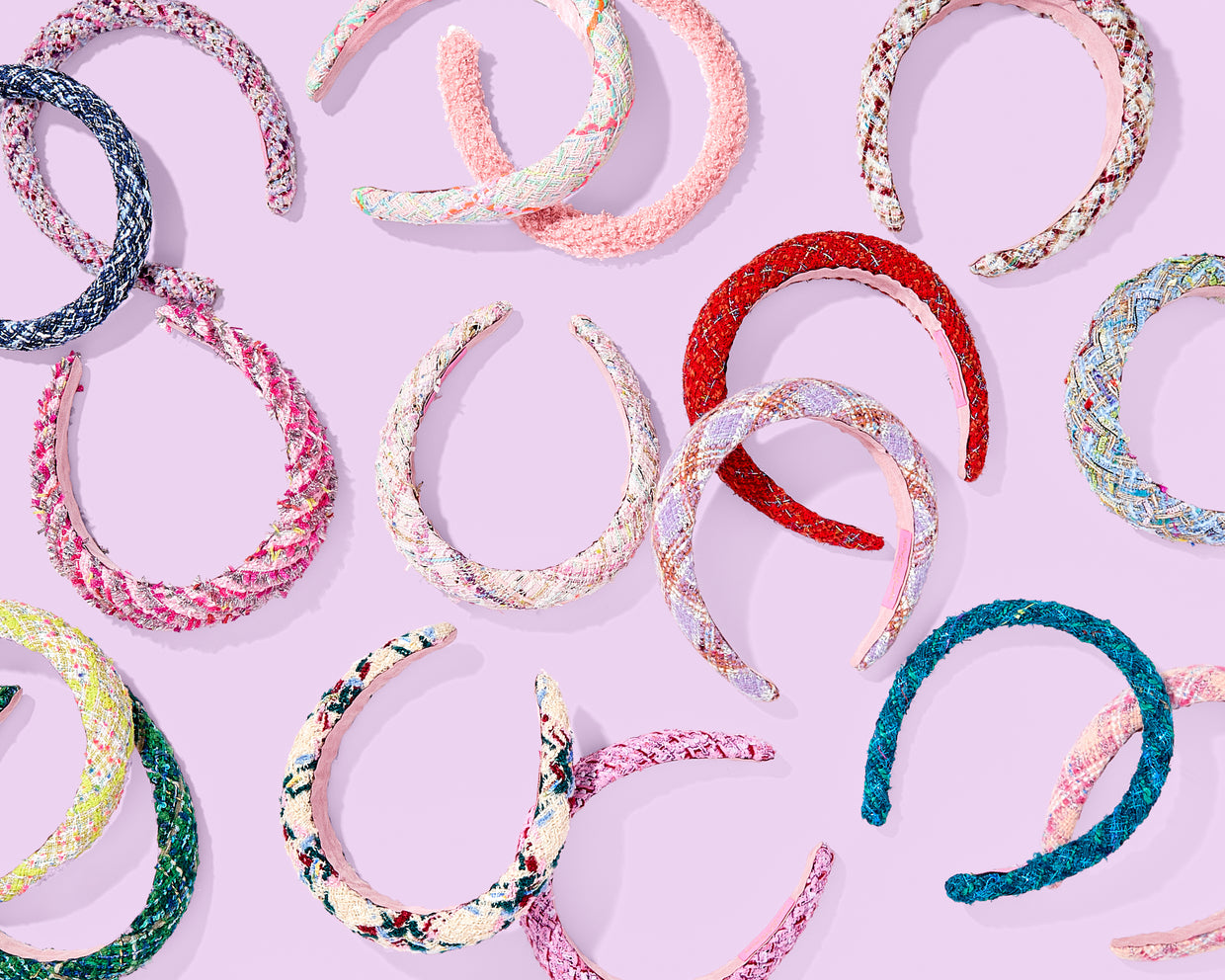 Tweed Headbands (12 Colors)