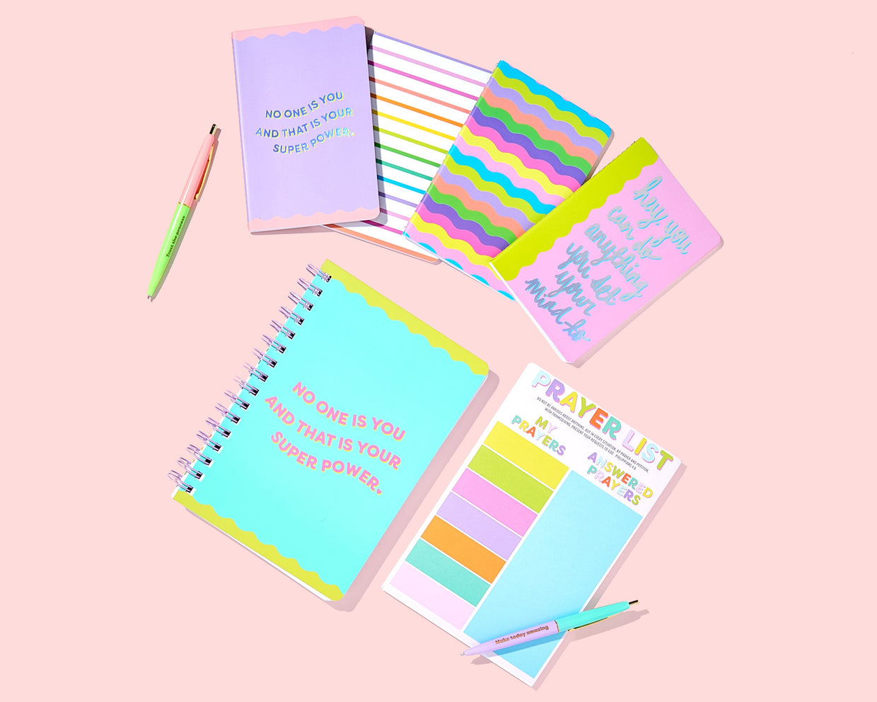 Neon Mini Notebook Set