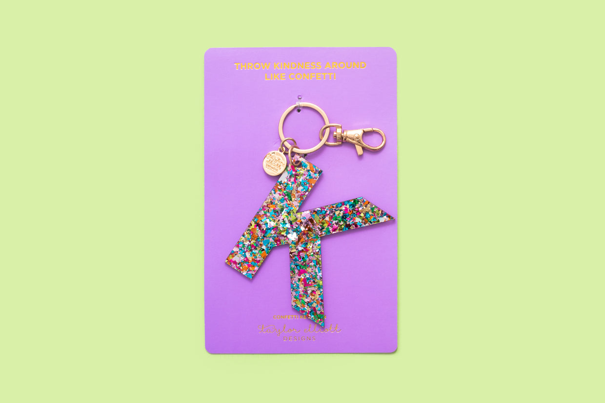 Letter Keychains (A-T)