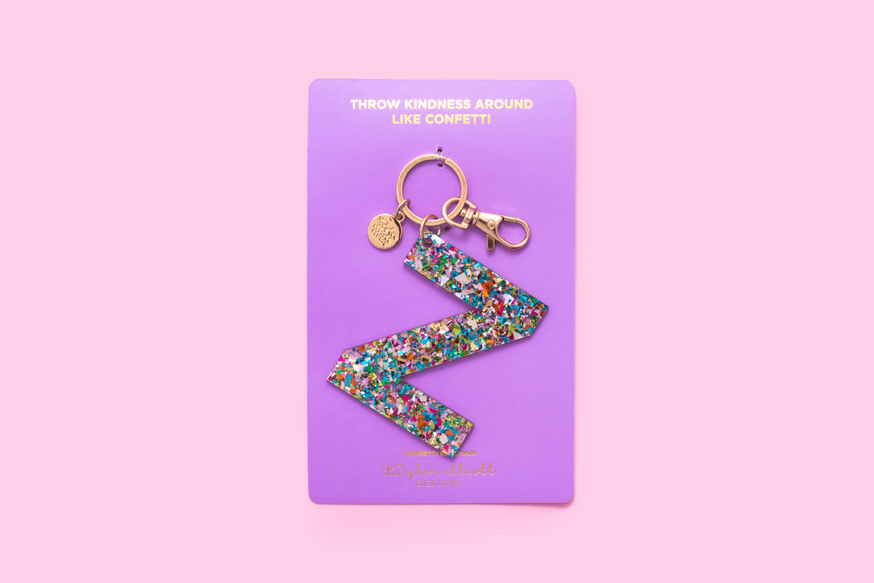 Letter Keychains (O, Q, V, W, Y, Z)