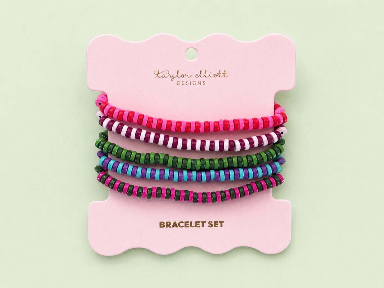 Leah Jewel Tones Bracelet Set