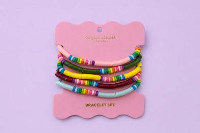 Karley Stripes Bracelet Set