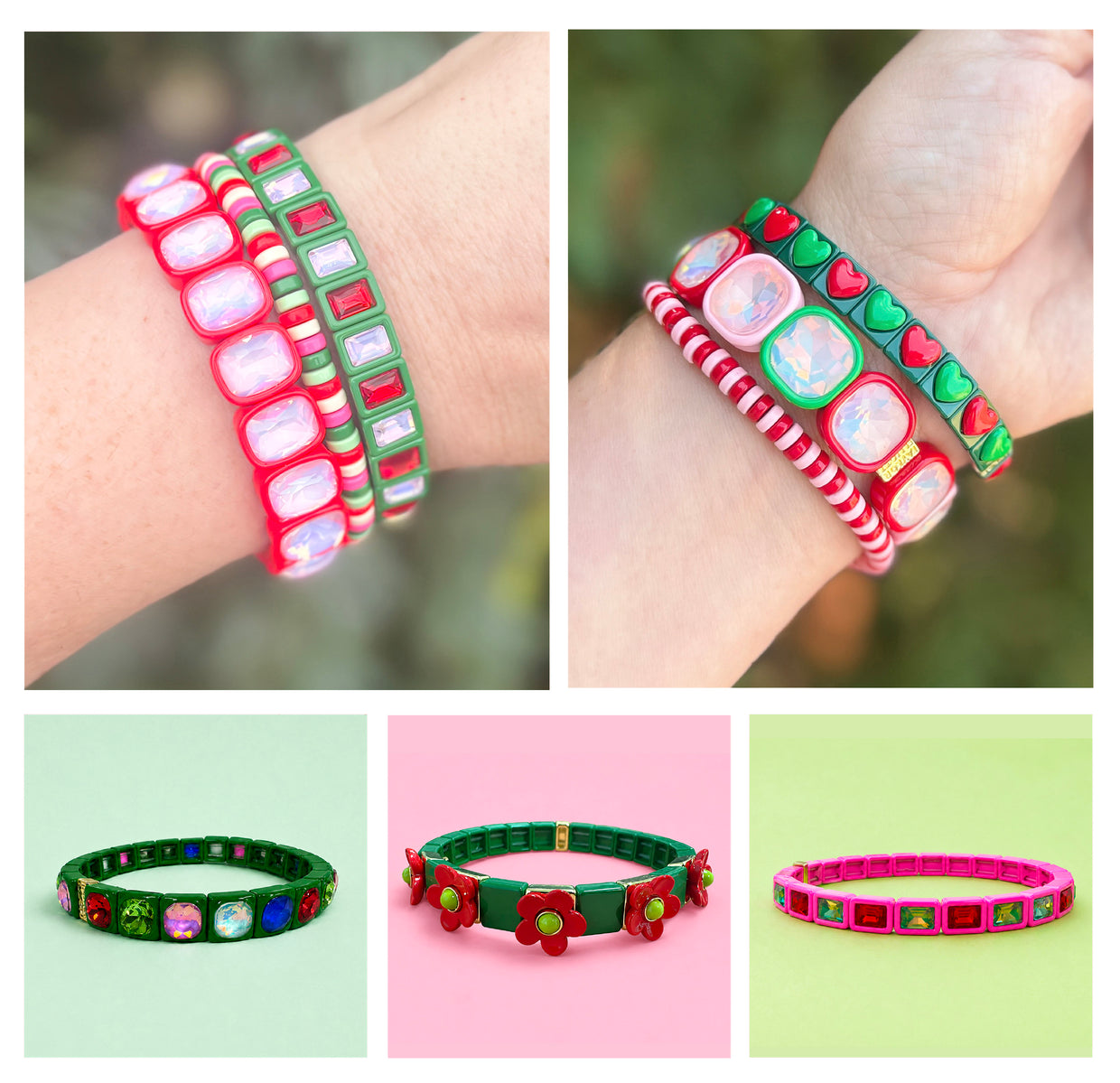 Christmas Bracelets - Sets + Individual
