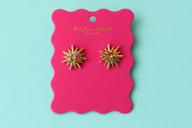 Bianca Starburst Earrings - 2 Colors
