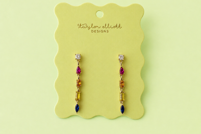 Jasmine Colorful Earrings