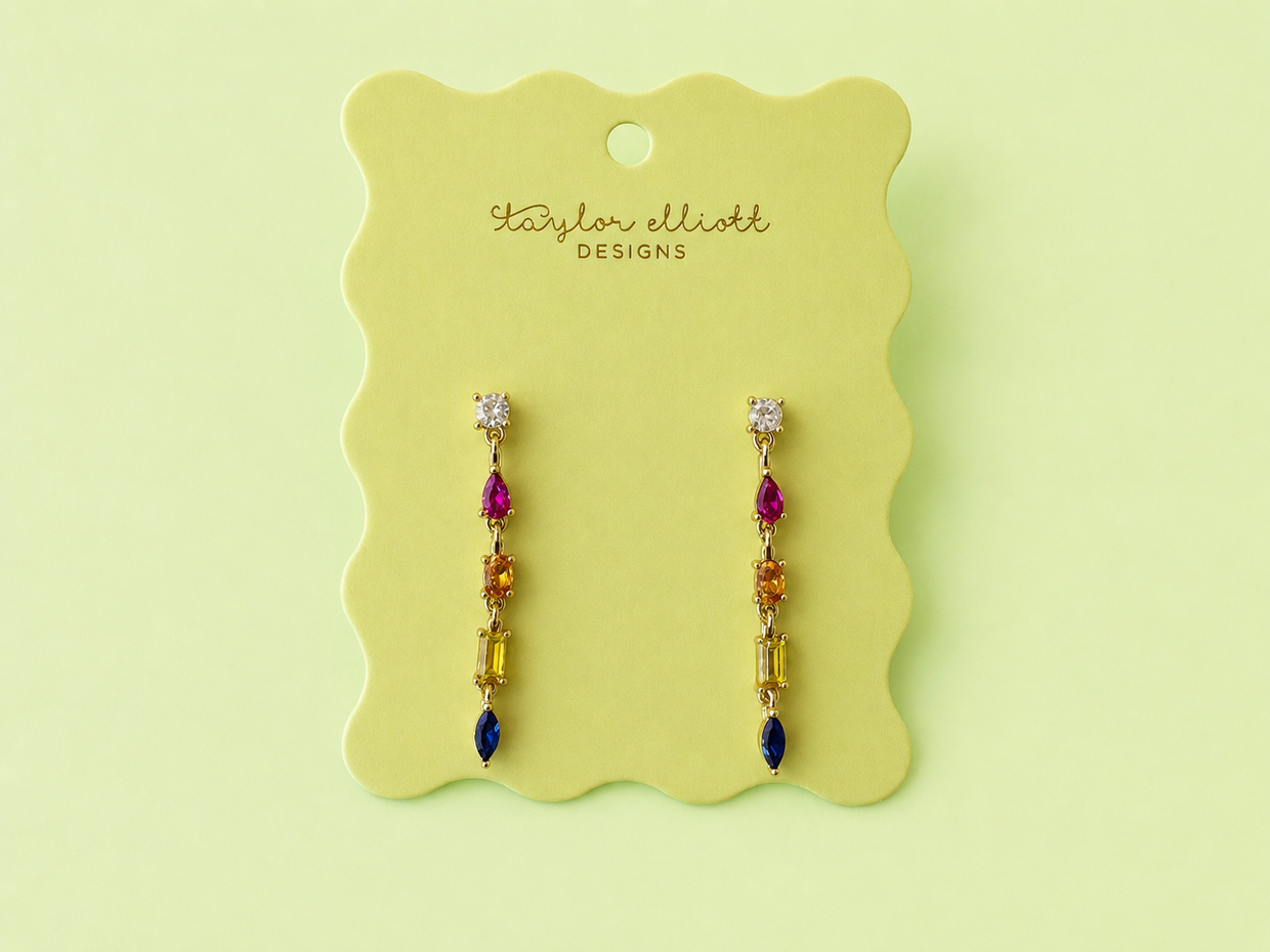 Jasmine Colorful Earrings