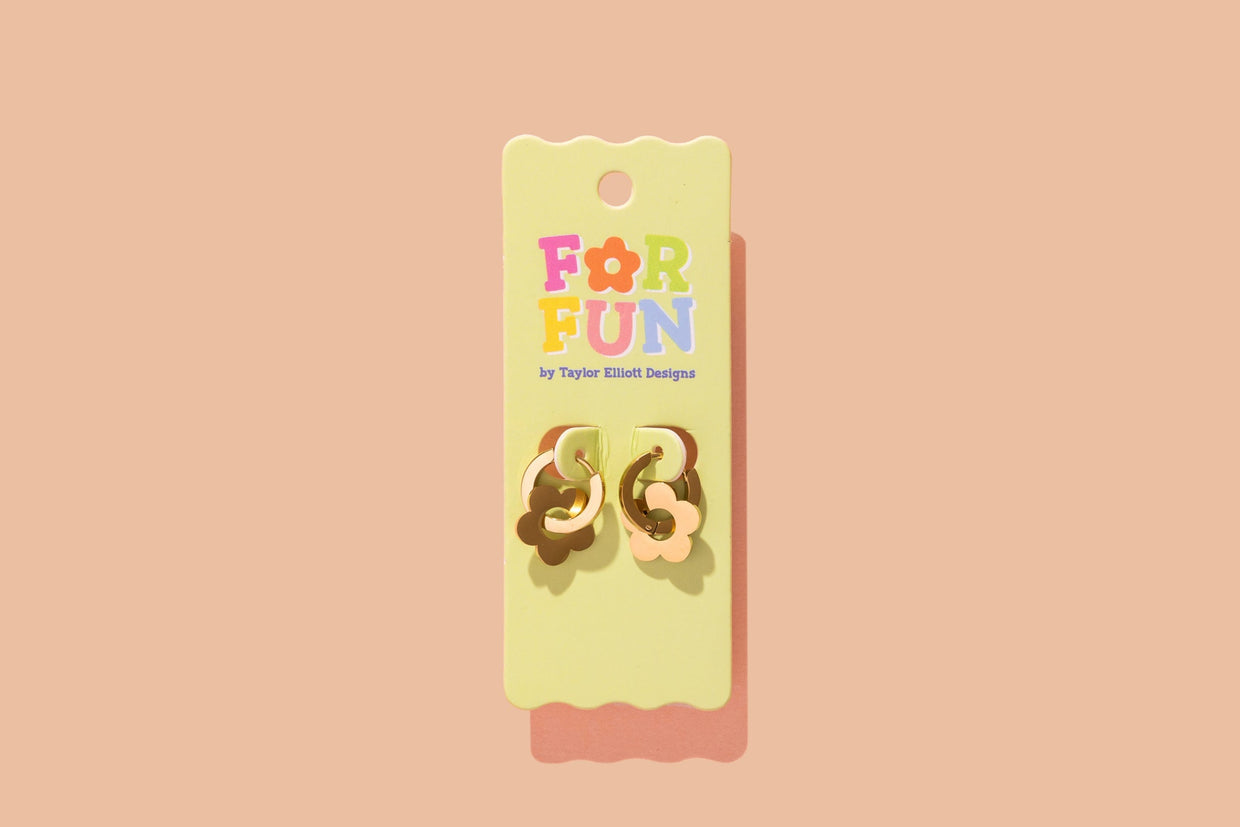 For Fun - Mila Huggie Earrings