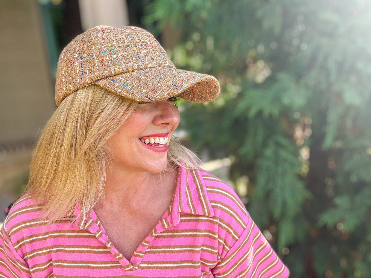 Lindsay Tweed Baseball Hat