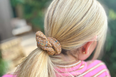 Tweed Scrunchies (12 Colors)