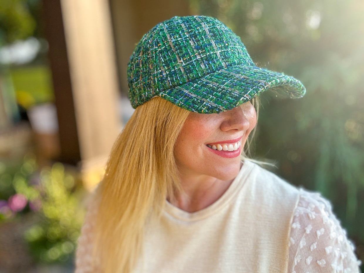 Tweed Baseball Hats (8 Colors)