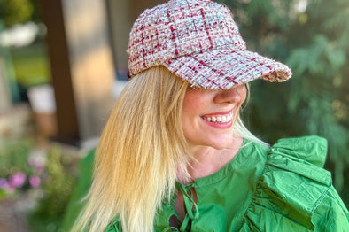 Tweed Baseball Hats (8 Colors)