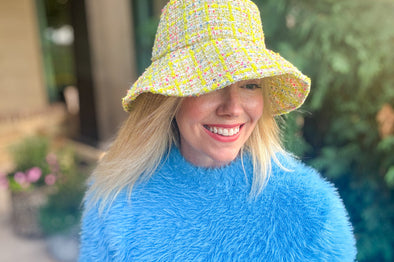 Tweed Bucket Hats (3 Colors)