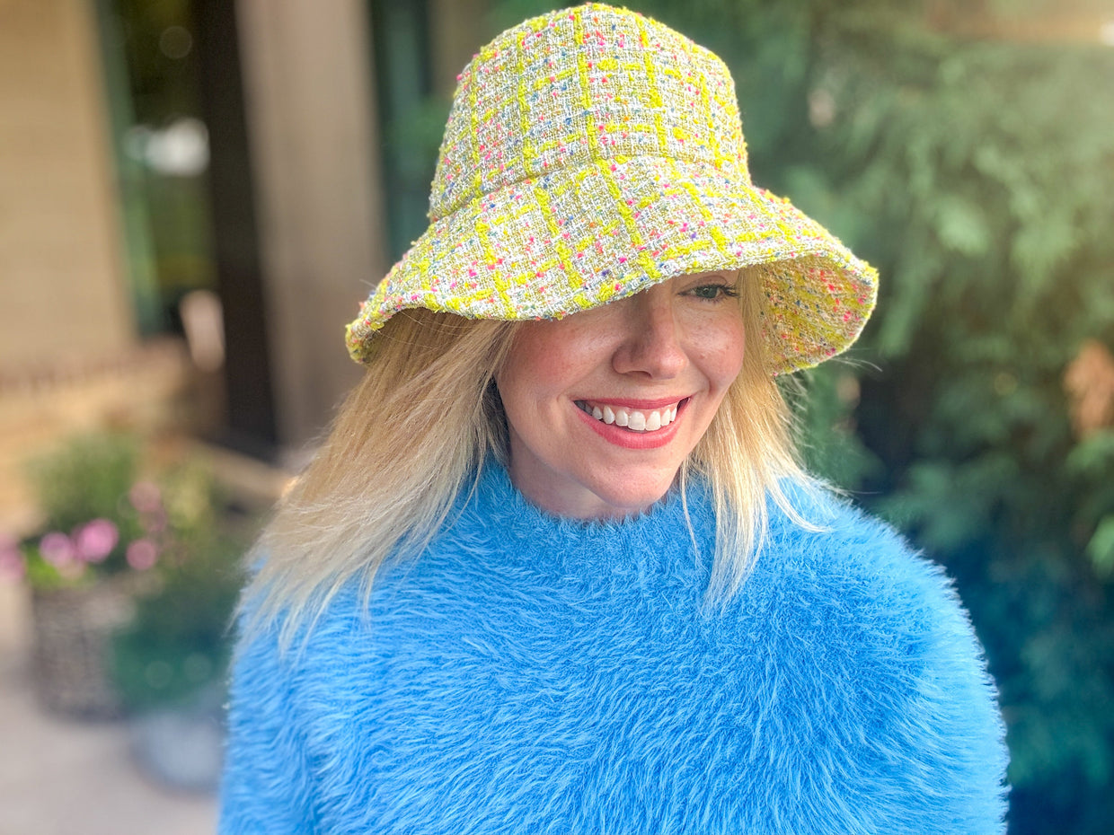 Tweed Bucket Hats (3 Colors)