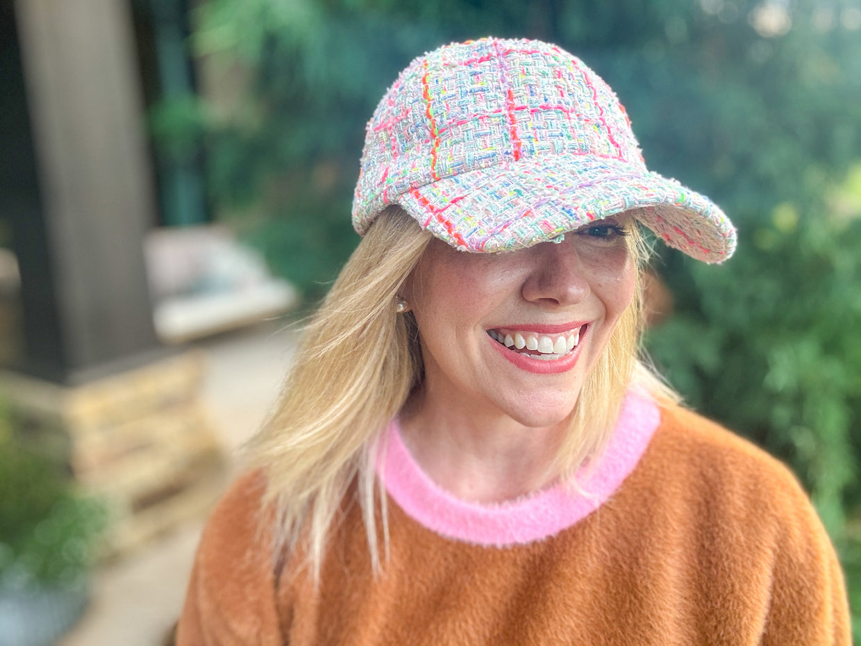 Tweed Baseball Hats (8 Colors)