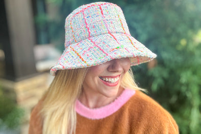 Tweed Bucket Hats (3 Colors)