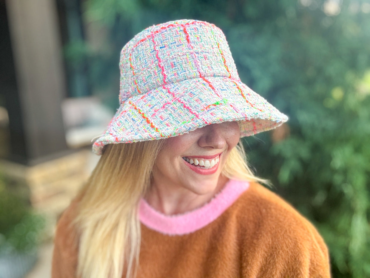 Tweed Bucket Hats (3 Colors)